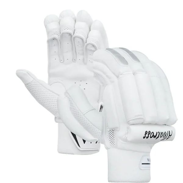 D Sports Albatross Players Cricket Batting Gloves - White