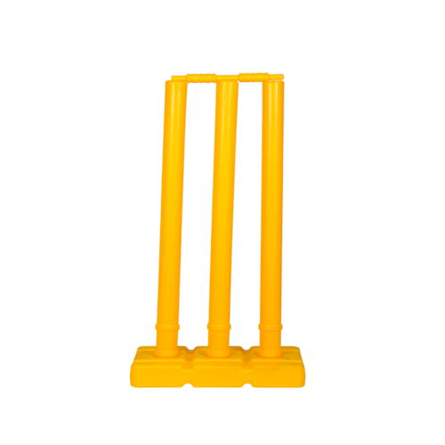 D Sports Plastic Cricket Wicket Set with Base